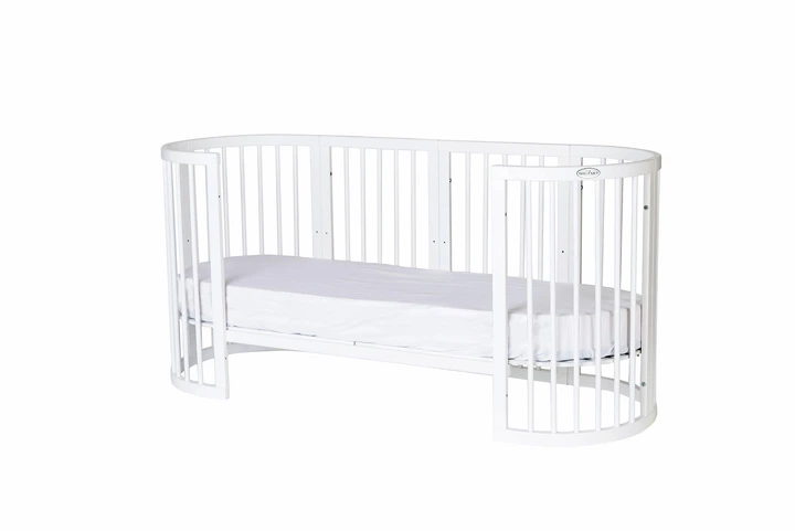 Дитяче ліжко-трансформер Ingvart Smart Bed 9 в 1 Round (72*72) з серцями (Бірюзовий) - зображення 11