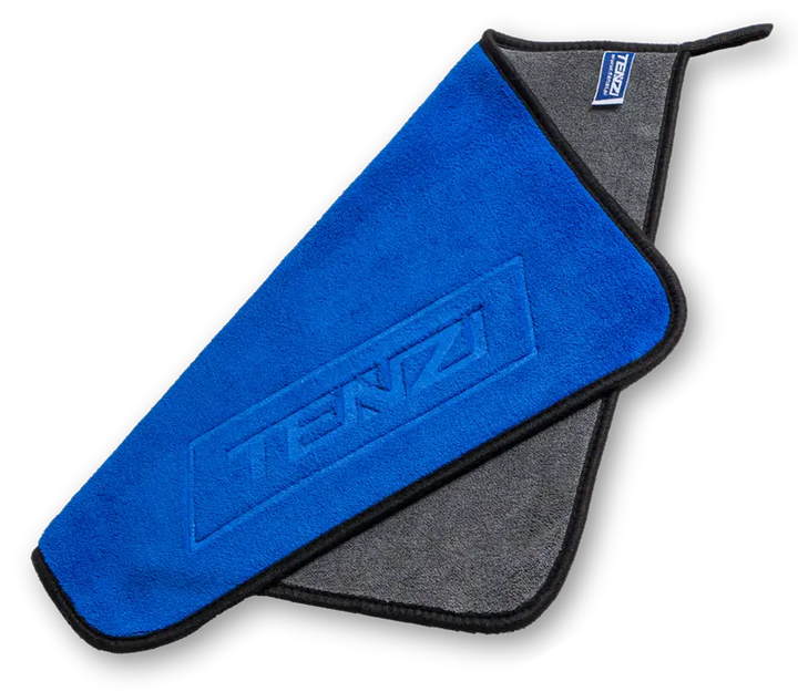 Рушник товстий із мікрофібри Tenzi TS0016A Синьо-сірий 40 x 40 см (5900929365806) - зображення 1