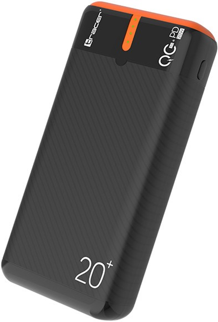 Powerbank Tracer EnerGen 20000mAh Black/Orange (TRABAT47516) - obraz 3