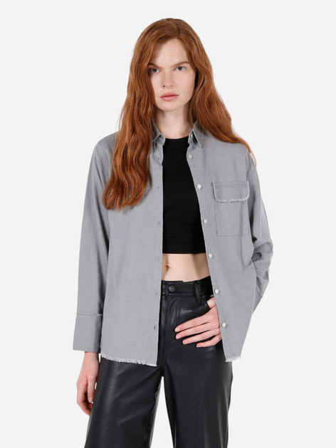 Акція на Сорочка жіноча Colin's CL1072496GRA L Gray від Rozetka
