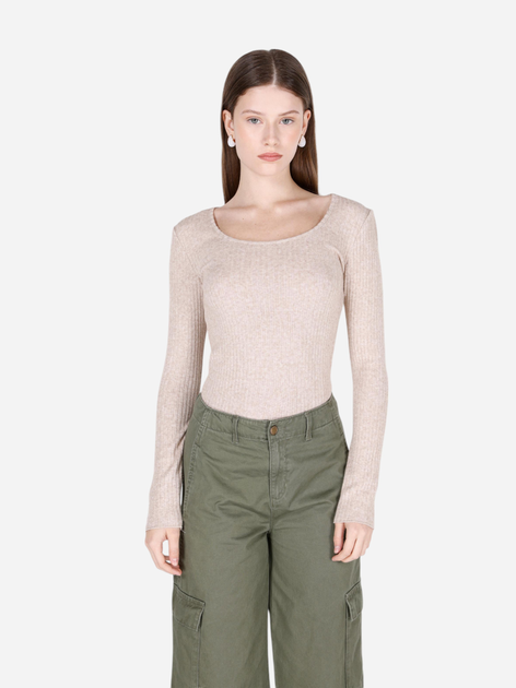 Джемпер жіночий Colin's CL1072546BME M Beige Melange від Rozetka на платформі USKIDKA Акція на Джемпер жіночий Colin's CL1072546BME M Beige Melange від Rozetka