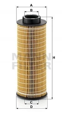 Фільтр масляний MANN HU1072X - зображення 3