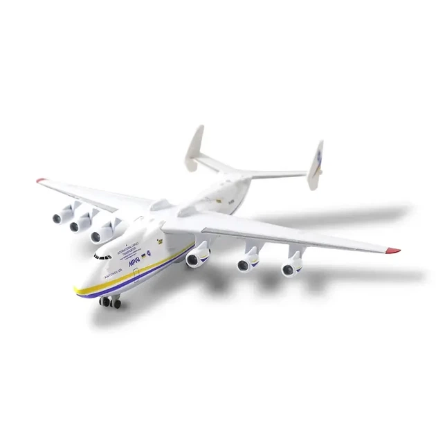 Модель самолета Антонов AN-225 Мрия Масштаб 1:400 Белый Коллекционная с подставкой - Фото 5 Модель самолета Антонов AN-225 Мрия Масштаб 1:400 Белый Коллекционная с подставкой - изображение 5