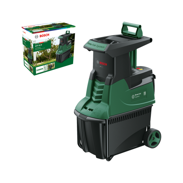 Подрібнювач для гілок Bosch AXT 22 D (0600803003) - Фото 1 Подрібнювач для гілок Bosch AXT 22 D (0600803003) - зображення 1