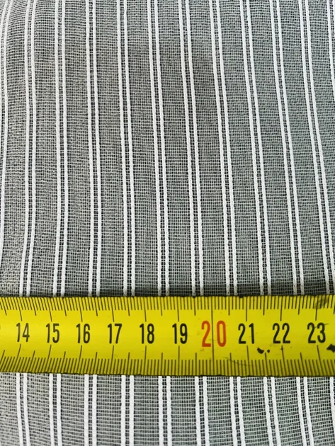 Комплект тюли MANA полоска 300*270см. Цвет белый (21370/35) - изображение 3