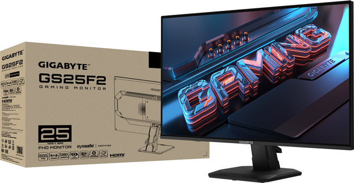 Monitor 24.5" Gigabyte GS25F2 Gaming - obraz 12