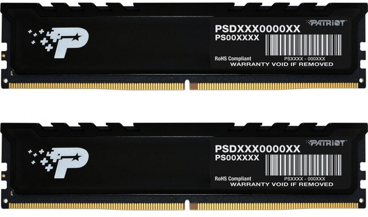 Pamięć RAM Patriot DDR5-5600 32768MB PC5-44800 (Kit of 2x16384) Signature Premium (PSP532G5600KH1) - obraz 1