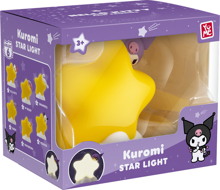 Коллекционная фигурка Hello Kitty Звездное сияние Куроми со светом (4895217517146) - изображение 4