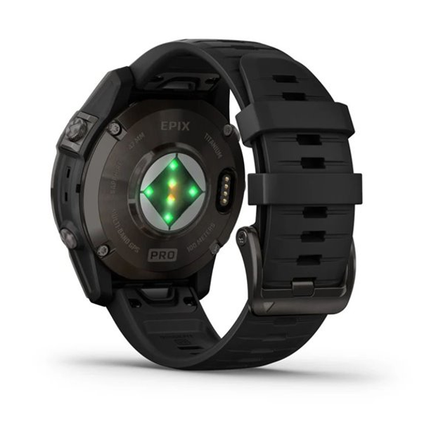 Смарт-годинник Garmin epix Pro (Gen 2) Sapphire Edition 47 mm Carbon Grey DLC Titanium with Black Band (010-02803-11) - зображення 11