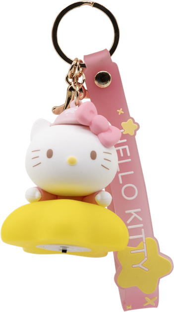 Брелок Hello Kitty Хелло Китти с сияющей звездой (4895217517351) - Фото 1 Брелок Hello Kitty Хелло Китти с сияющей звездой (4895217517351) - изображение 1