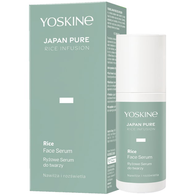 Serum do twarzy Yoskine Japan Pure z ryżem 30 ml (5900525095121) - obraz 1