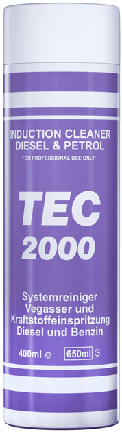 Препарат для очищення впускної системи TEC 2000 Induction Cleaner 400 мл (2508700015280) - зображення 1