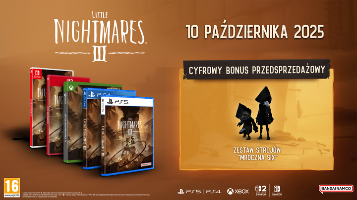 Gra Nintendo Switch 2 Little Nightmares III (Klucz elektroniczny) (3391892036466) - obraz 2