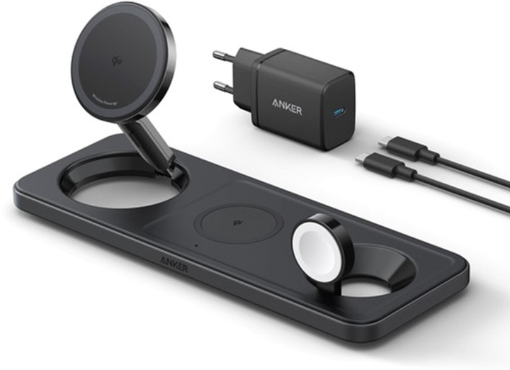 バッテリー+充電器 Anker - Anker MagGo 3-in-1 Charging Station U1070428_1752151764.jpg