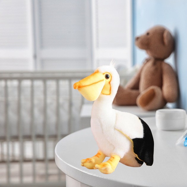 М'яка іграшка Lean Toys Пелікан 24 см 13949 (5905991033936) - зображення 3