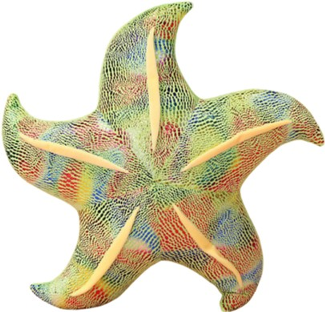 Maskotka-poduszka Lean Toys Rozgwiazda Zielona 45 cm 16801 (5905884451182) - obraz 1