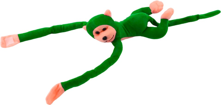 М'яка іграшка Lean Toys Мавпа зі звуком Зелена 60 см 16810 (5905884451274) - зображення 2