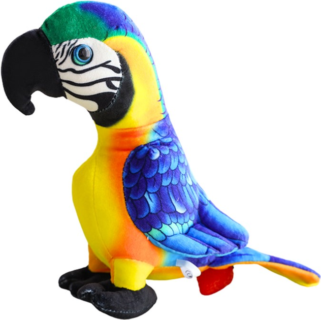 М'яка іграшка Lean Toys Папуга Жовта 20 см 16850 (5905884451670) - зображення 1