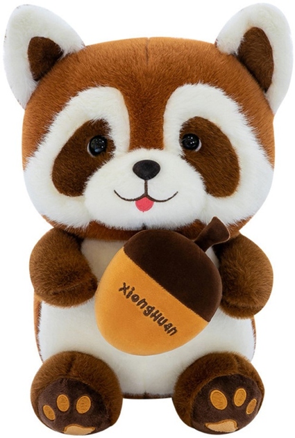 Maskotka-przytulanka Lean Toys Szop z Żołędziem 23 cm 22110 (5905991044666) - obraz 1