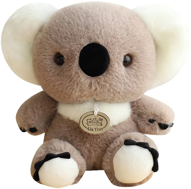 Maskotka-przytulanka Lean Toys Koala Szara 23 cm 22184 (5905991045403) - obraz 1