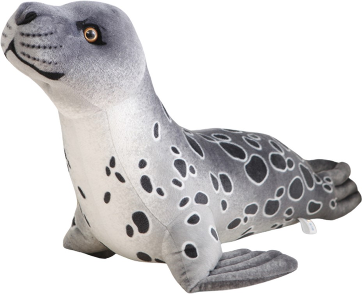 Maskotka-przytulanka Lean Toys Foka Szara 37 cm 22467 (5905991048237) - obraz 1