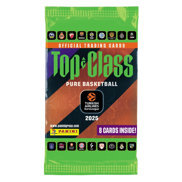 Zestaw kart kolekcjonerskich Panini Euroleague Top Class: Display of 24 Packs 108357 (8051708023930) - obraz 2