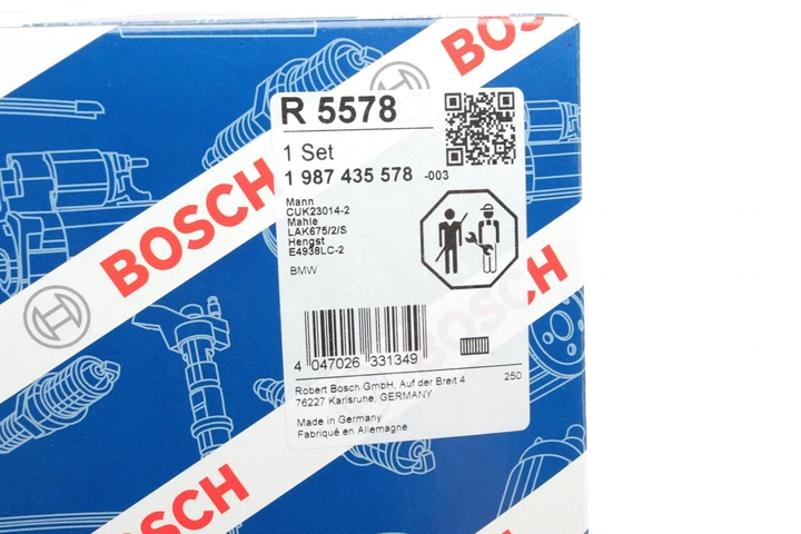 Фильтр салона BMW 5 G30/7G11/G12 15- угольный к-кт 2 шт. - 1 987 435 578 BOSCH - изображение 6