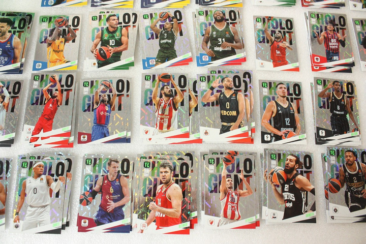 Набір колекційних карток Panini Euroleague Top Class: Display of 10 Special Packs 108356 (8051708023954) - зображення 4