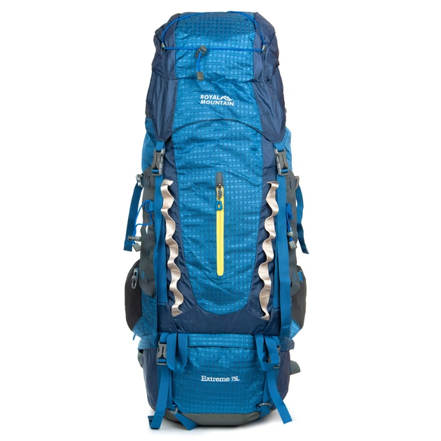 Большой туристический рюкзак Royal Mountain 75л PR-250618-40555 голубой - Фото 2 Большой туристический рюкзак Royal Mountain 75л PR-250618-40555 голубой - изображение 2