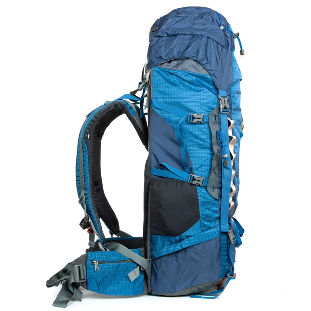 Большой туристический рюкзак Royal Mountain 75л PR-250618-40555 голубой - Фото 3 Большой туристический рюкзак Royal Mountain 75л PR-250618-40555 голубой - изображение 3