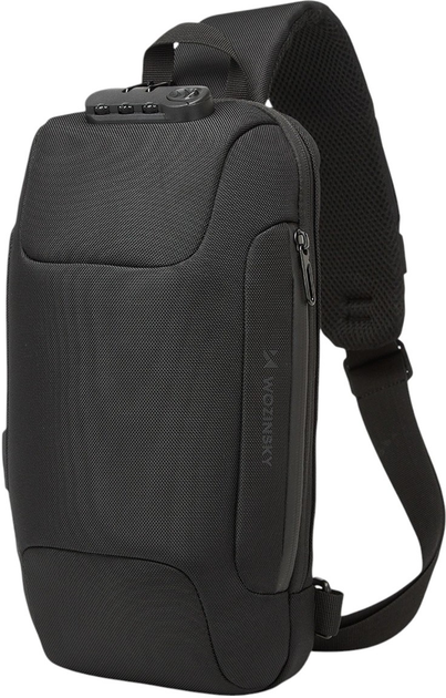 Torba rowerowa Wozinsky Premium Single Shoulder Anti-Theft with Organizer and USB Black (5907769372186) - obraz 2
