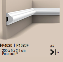 Гладкий карниз Orac Decor P4020 - изображение 2