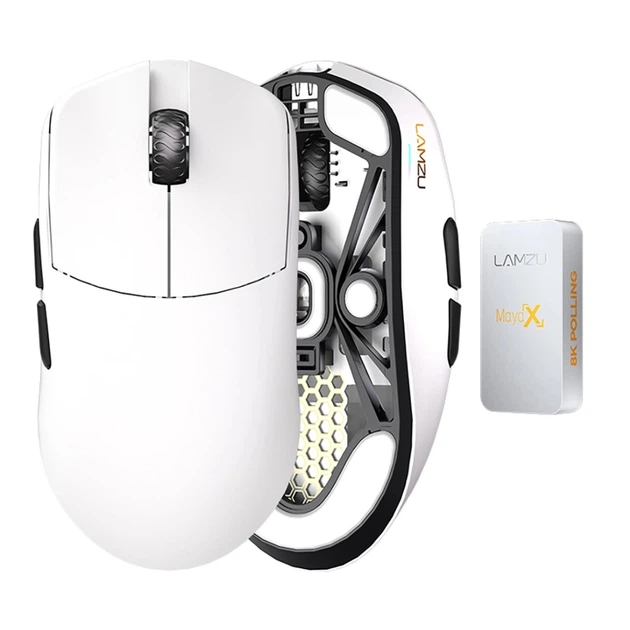 mush.様☆専用ページ Миша бездротова Lamzu Maya X 8K White – фото, отзывы
