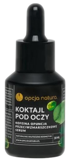 Сироватка для шкіри навколо очей Opcja Natura Коктейль Caffeine Opuntia проти зморшок 30 мл (5903766418308) - зображення 2