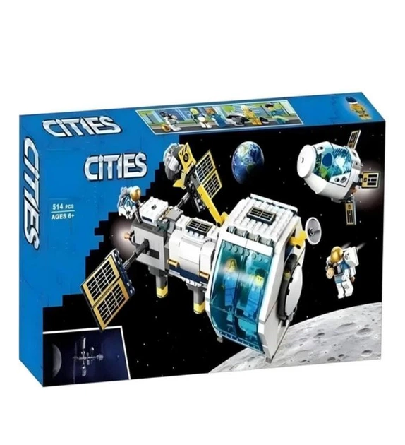 Конструктор Cities Місячна космічна станція на 514 деталей (JIP68006) - зображення 9