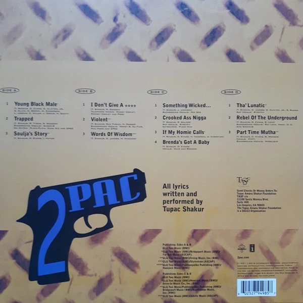 2Pac - 2Pacalypse Now (Europe 2016) - Фото 2 2Pac - 2Pacalypse Now (Europe 2016) - изображение 2