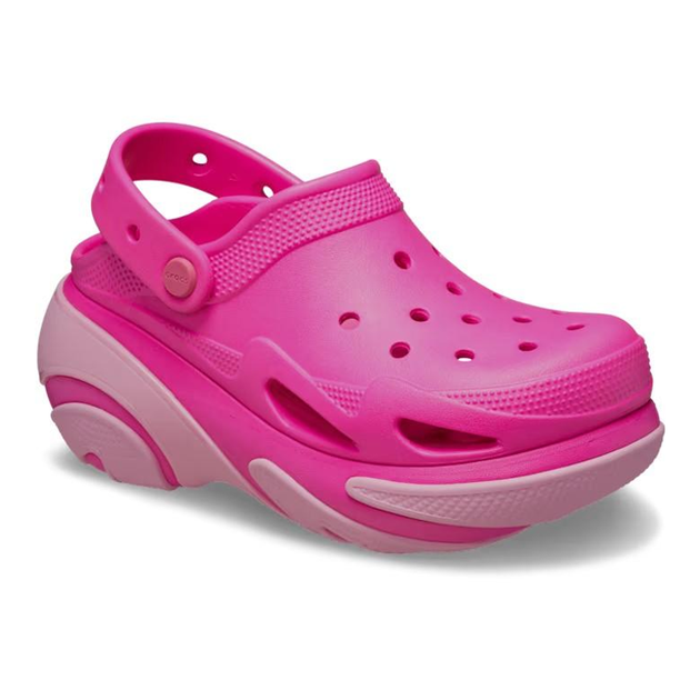 Сабо на высокой платформе Crocs Classic Bubble Crush Clog 36 р 22.5-23 см Розовые 210061-M4/W6 Pink - изображение 2