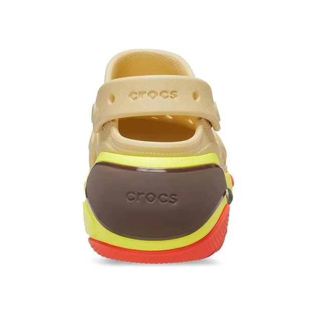Сабо на высокой платформе Crocs Classic Bubble Crush Clog 37 р 23.2-24 см Бежевые 210061-0HX-M5/W7 Sesame - изображение 6