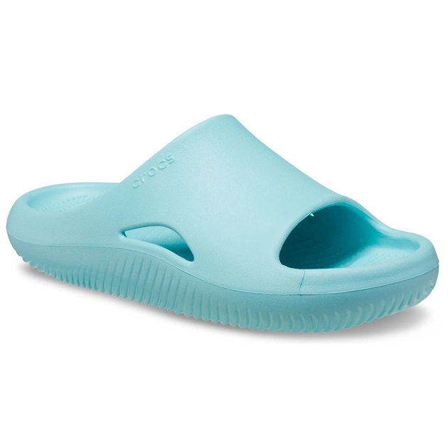 Шлепанцы Crocs Mellow Slide 42 р 27-27.5 см Голубые 208392-M9/W11 Pure Water - Фото 3 Шлепанцы Crocs Mellow Slide 42 р 27-27.5 см Голубые 208392-M9/W11 Pure Water - изображение 3