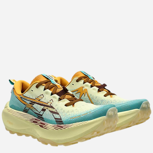 Чоловічі кросівки для бігу ASICS Trabuco Max 4 1011B976-750 40.5 (7.5US) Світло-жовті (4570158689762) - зображення 2