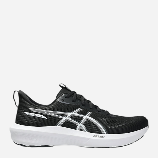 Чоловічі кросівки для бігу ASICS GT-1000 14 1011C077-002 40 (7US) Чорні (4570158893718) - зображення 1