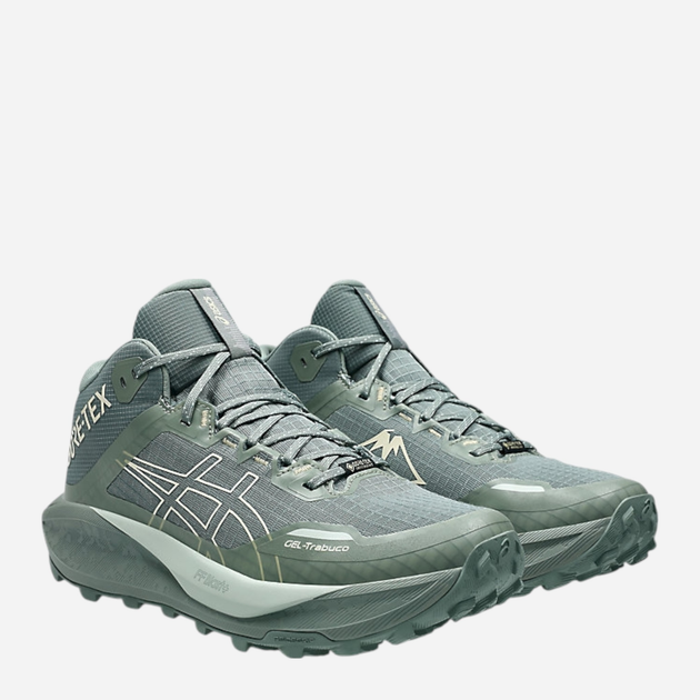 Чоловічі кросівки для бігу з Gore-tex ASICS Gel-Trabuco MT GTX 1011C085-400 46 (11.5US) Сизі (4570158922722) - зображення 2
