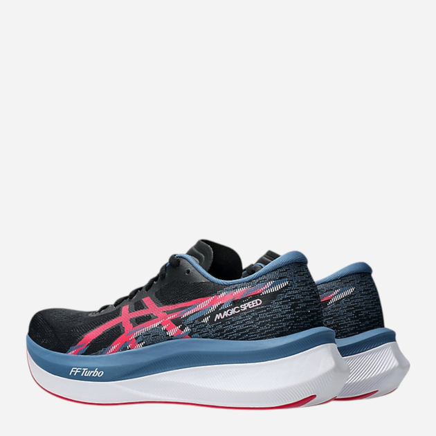 Buty do biegania damskie ASICS Magic Speed 4 1012B676-001 37 (6US) Czarne (4570158751704) - obraz 4