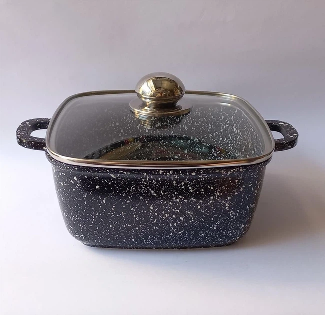 Каструля з кришкою Styleberg ST3026 20 см 3 л Сіра 5091939 - зображення 2
