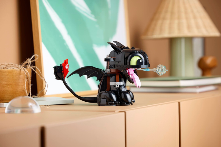 Klocki konstrukcyjne LEGO Icons Jak wytresować smoka: Szczerbatek 784 elementy (10375) - obraz 11