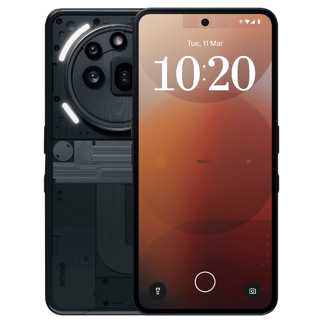 Смартфон Nothing Phone (3a) Pro 12/256GB черный - изображение 2