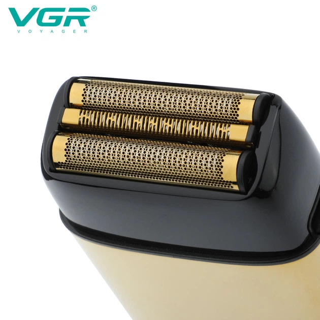 Профессиональная электробритва Шейвер VGR Professional Foil Shaver V-356 Gold - изображение 3