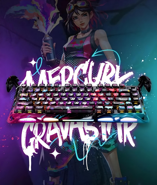 Клавіатура ігрова GravaStar Mercury V75 Pro Special Edition