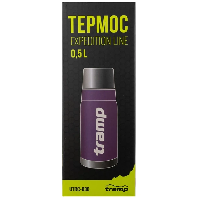 Термос Tramp Expedition Line 0,5 л фиолетовый питьевой термос TRC-030-purple - изображение 4