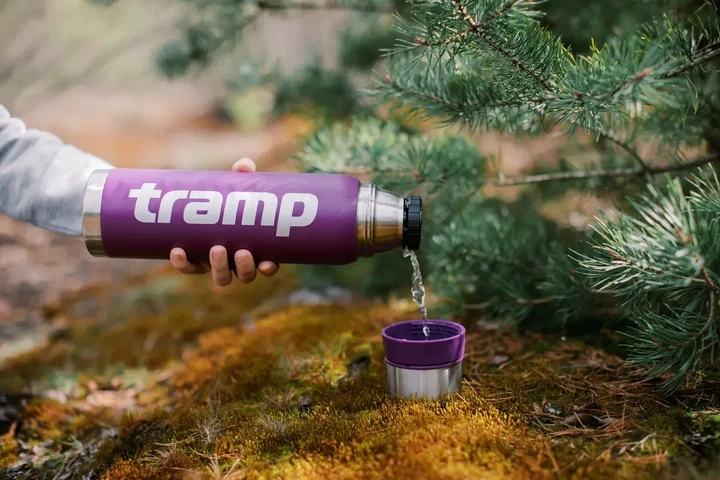 Термос Tramp Expedition Line 0,9 л фіолетовий (UTRC-027-purple) - Фото 9 Термос Tramp Expedition Line 0,9 л фіолетовий (UTRC-027-purple) - зображення 9